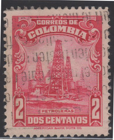 ColombiaEngravedStampsOf1932-1944-Scott437