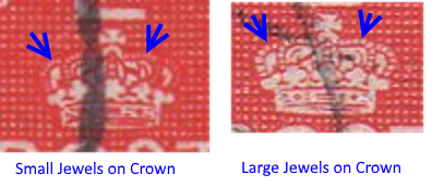 Large Jewels in Crown vs Small Jewels in Crown